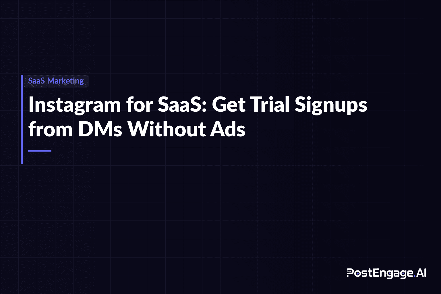 Instagram For Saas Startups