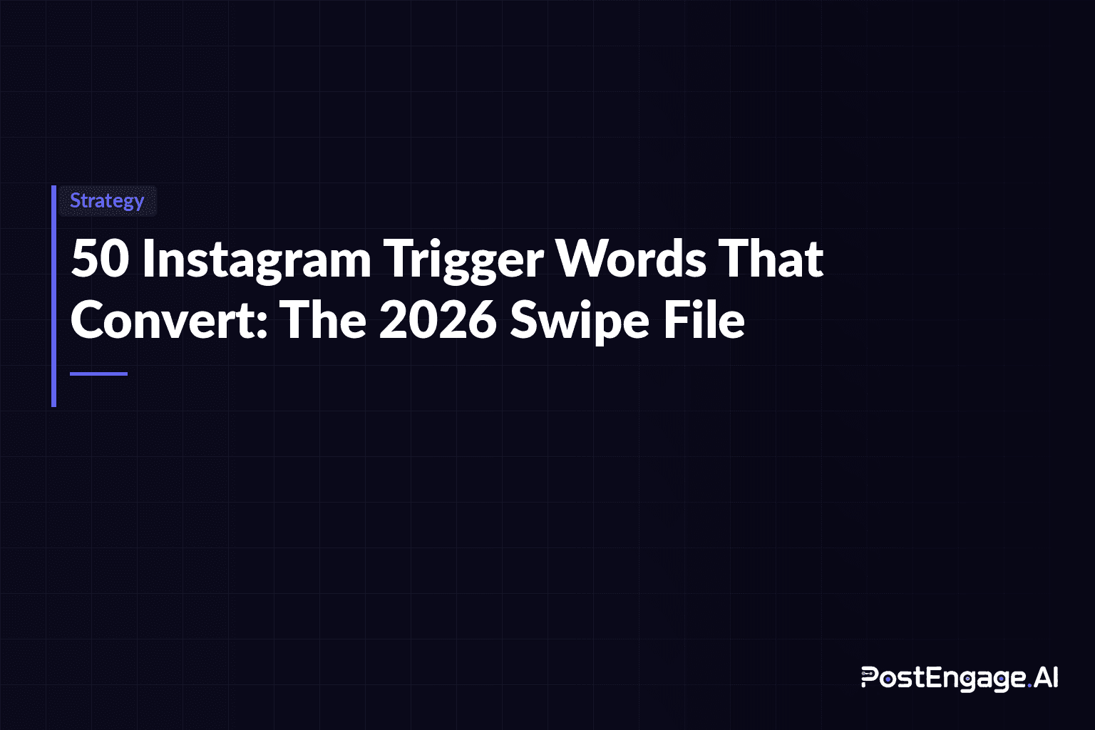 Trigger Word Strategy 2026