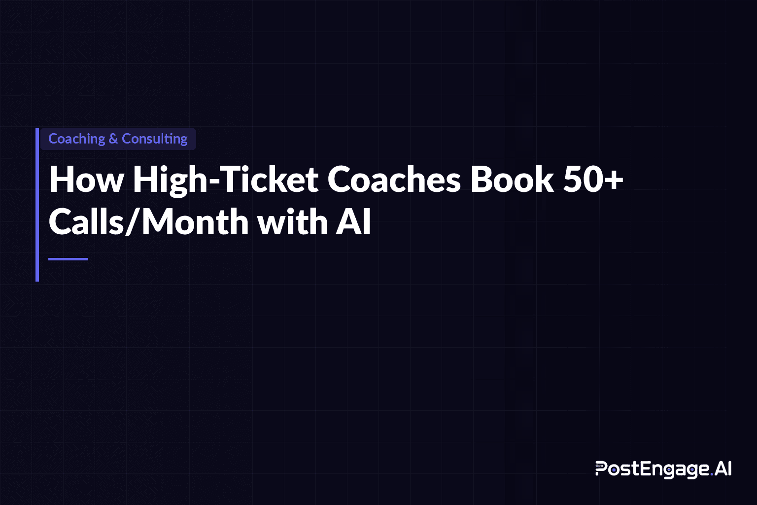 How High-Ticket Coaches are Booking 50+ Calls/Month with AI