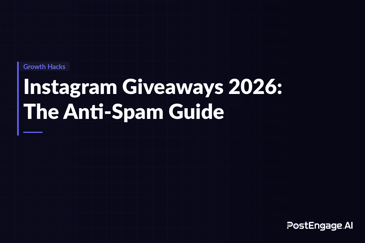 Instagram Giveaways in 2026: The Anti-Spam Automation Guide